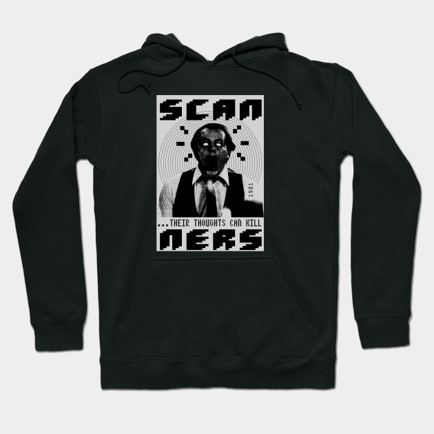 scanners Hoodie by hypokondriak